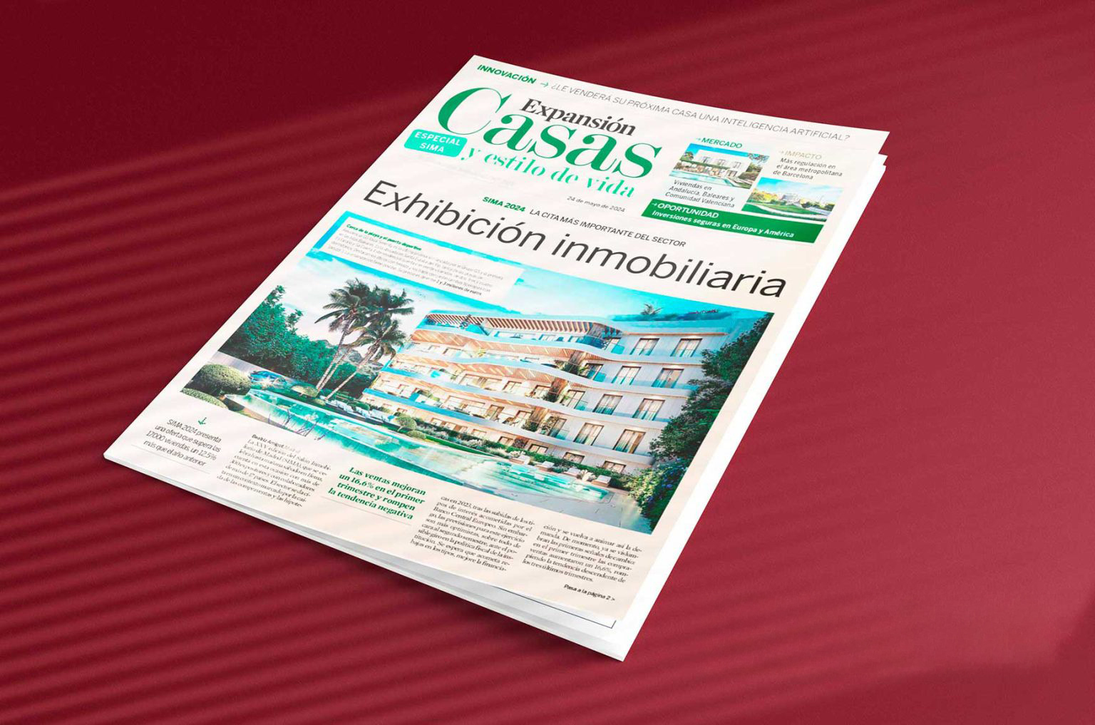 SIMA 2024 LA CITA MÁS IMPORTANTE DEL SECTOR Exhibición inmobiliaria