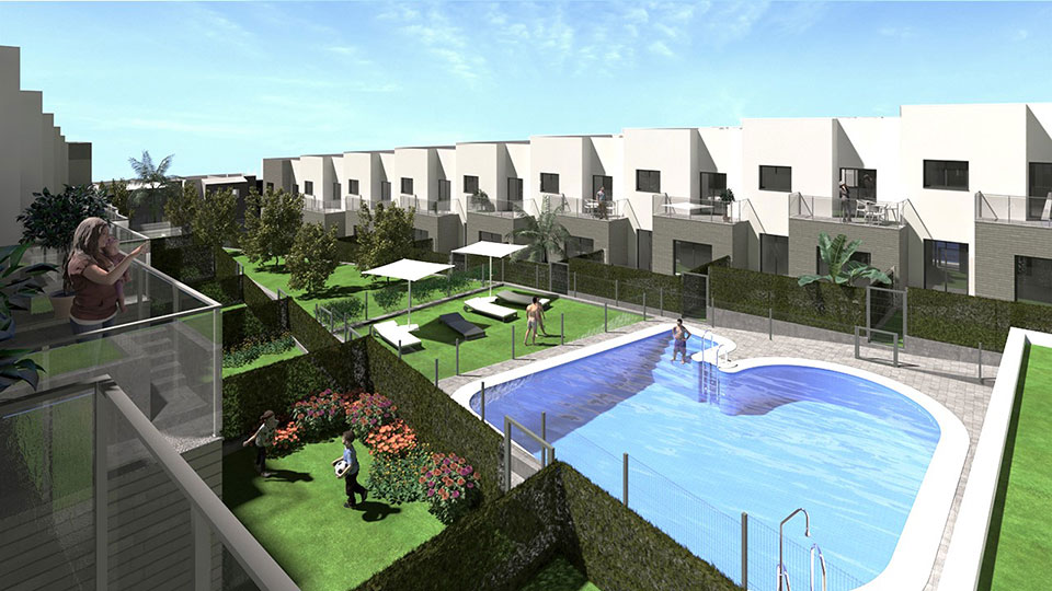 Viviendas nuevas en Tomares