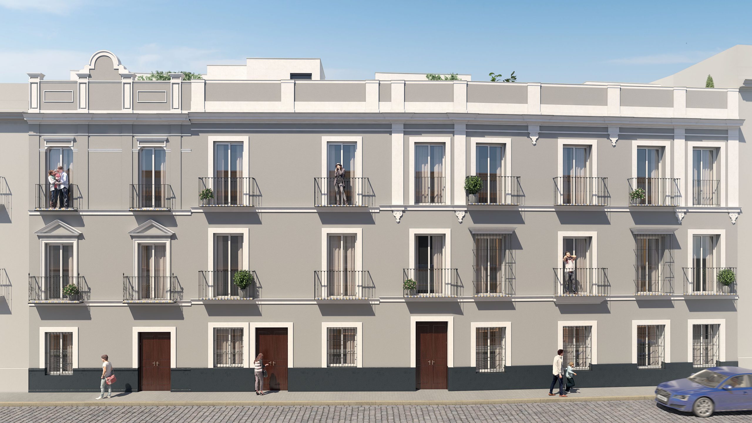 Promoción de viviendas San Lorenzo - Martínez Montañés